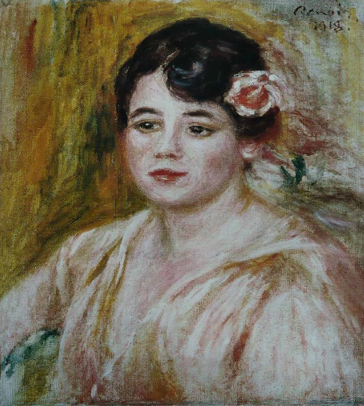 Pierre Auguste Renoir Portrait of Adele Besson oil painting picture